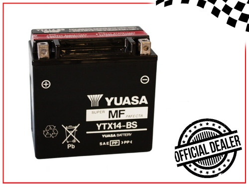 Batteria yuasa ytx14 - batteria,