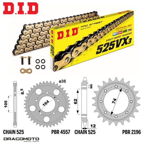 Gilera 800 2009 2014 catena - gp, 2009-2014